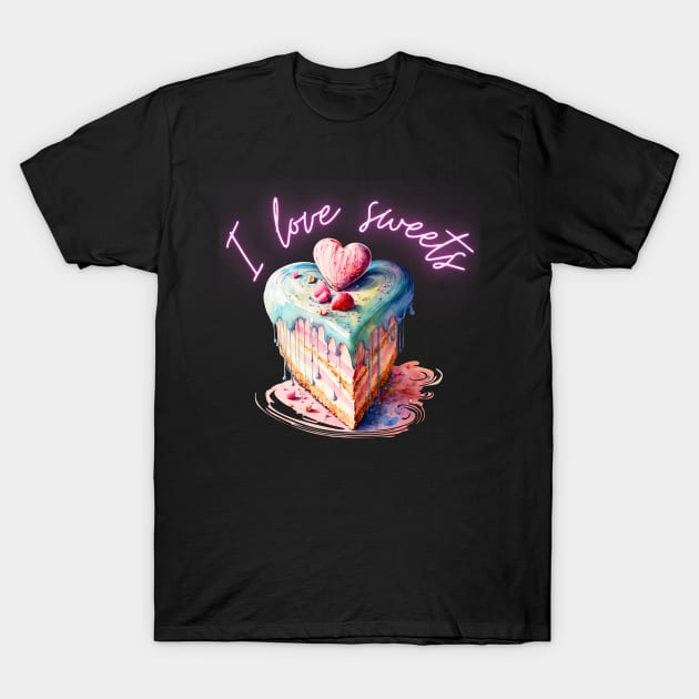 I love sweets !!! T-Shirt by Bajera Gift